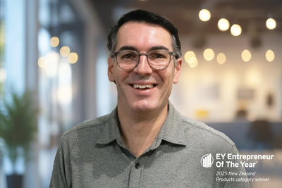 Chris Benham, winner of the EY Entrepreneur of the Year™ 2025 NZ Product Category