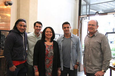 Dan Carter & Ma'a Nonu at The Village Goldsmith