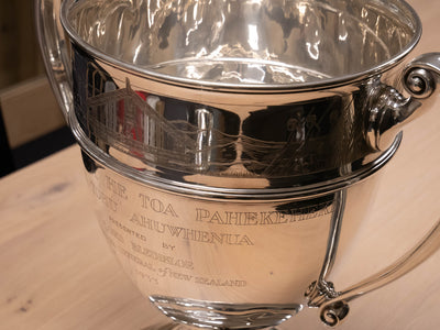 The Village Goldsmith x Ottewill Silversmiths: Creating a Replica Ahuwhenua Trophy for Horticulture