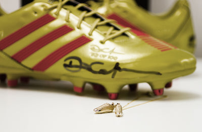 The Making Of Dan Carter's Miniature Gold & Diamond Rugby Boots