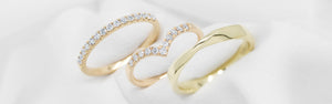 Classic style Wedding Rings and Wedding Bands in Yellow Gold, Rose Gold, White Gold and Platinum