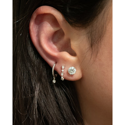 The Floeting® Diamond Stud Earrings | 2.03ctw G VVS1-VS1
