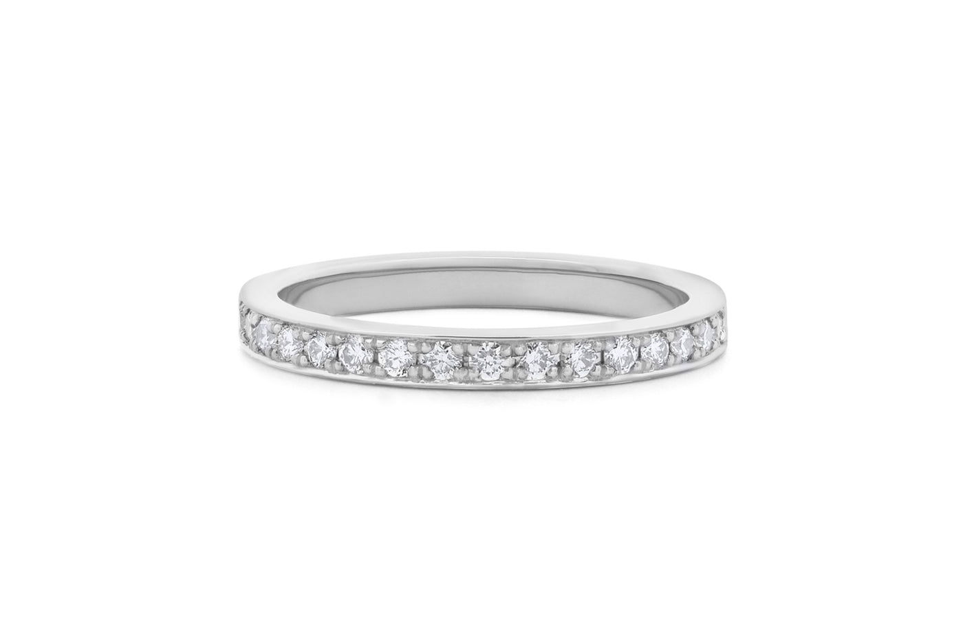 Brilliant Diamond Grain Set Ring