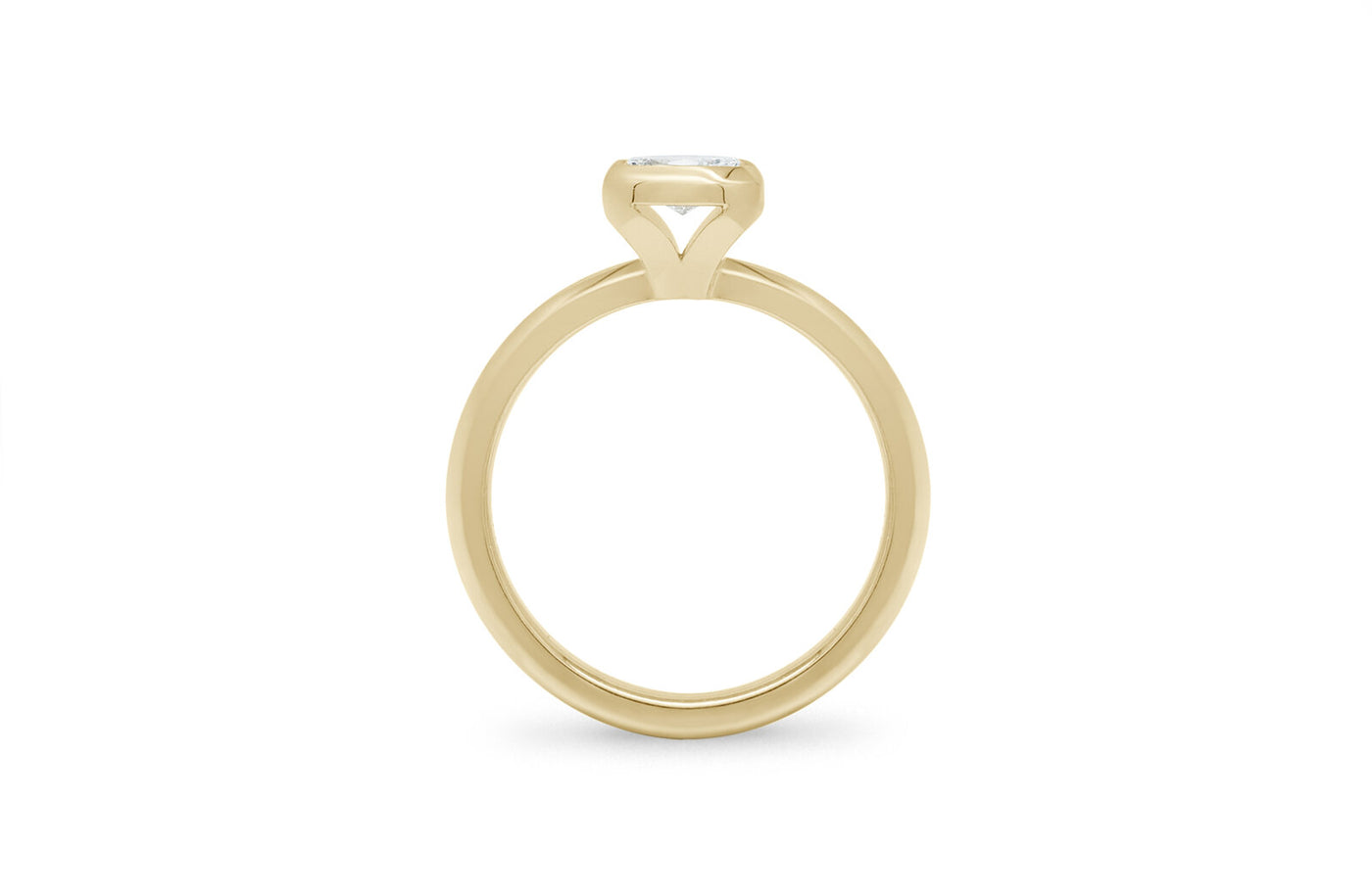 Dawn: Oval Cut Diamond Solitaire Ring