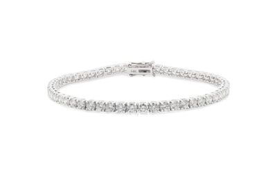 Brilliant Diamond Set Tennis Bracelet in Gold