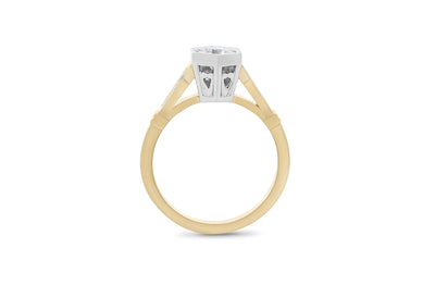Galliard: Brilliant Cut Diamond Solitaire Ring