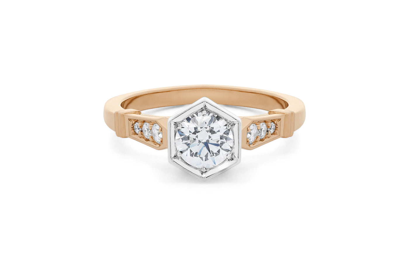 Galliard: Brilliant Cut Diamond Solitaire Ring