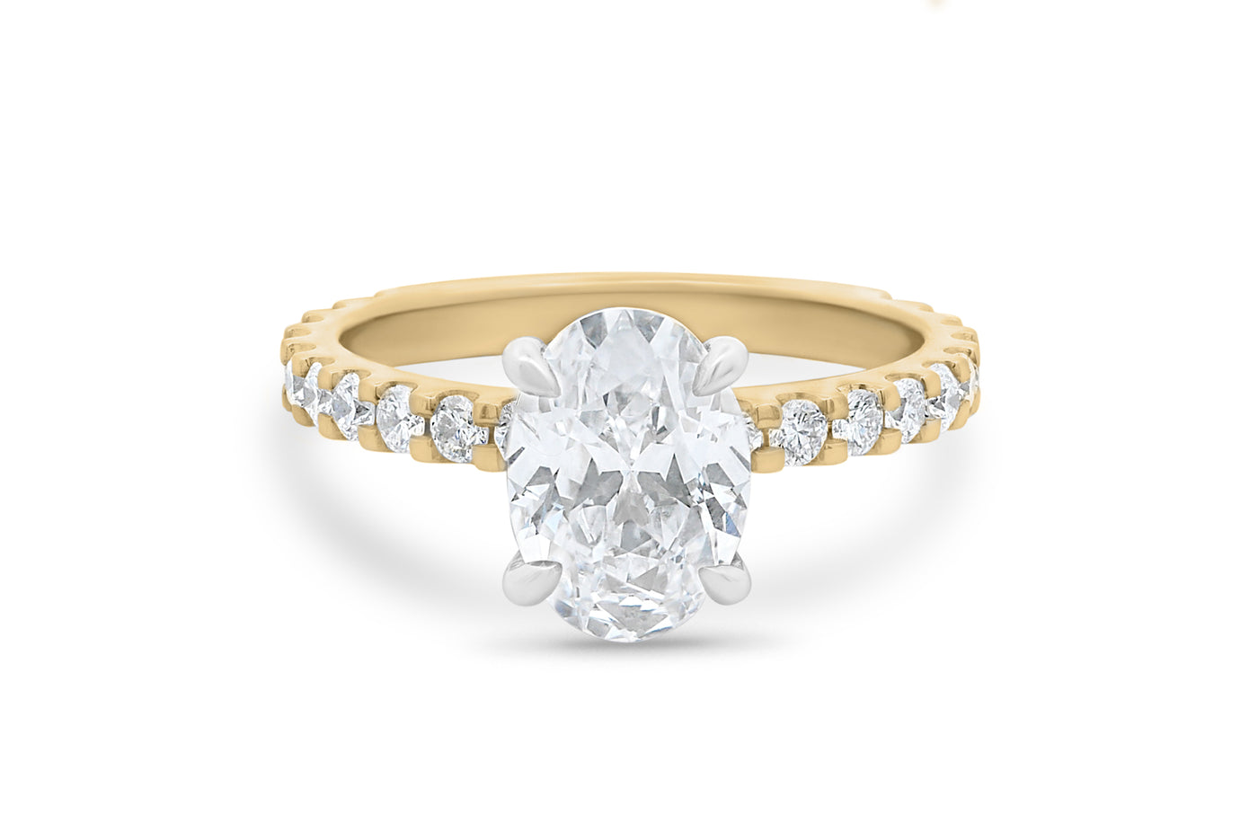 Honour: Oval Cut Diamond Solitaire Ring