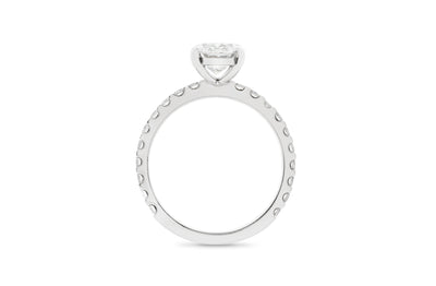 Honour: Oval Cut Diamond Solitaire Ring