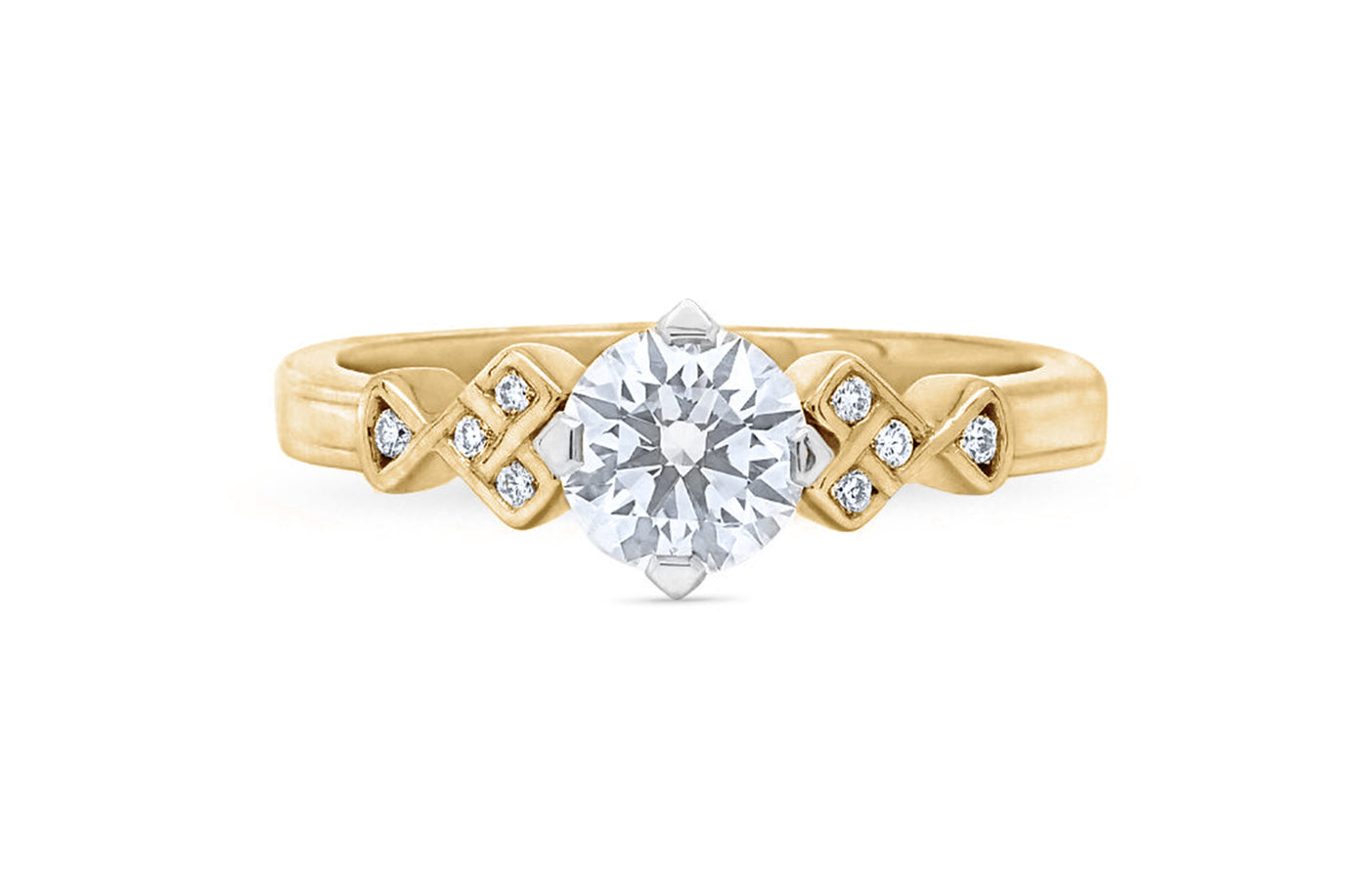 Istella: Brilliant Cut Diamond Solitaire Ring