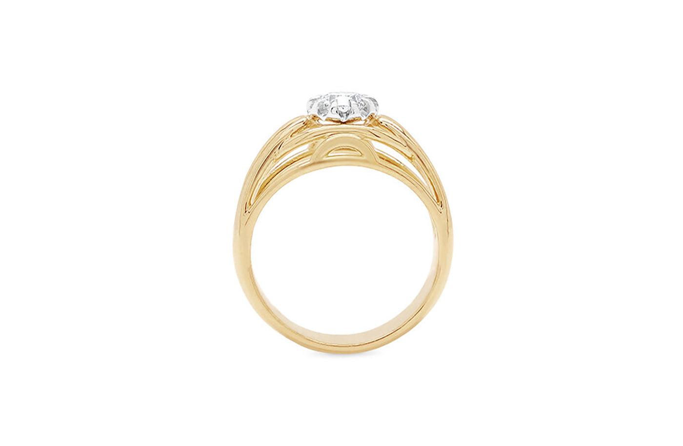 Lauren: Brilliant Cut Diamond Solitaire Ring