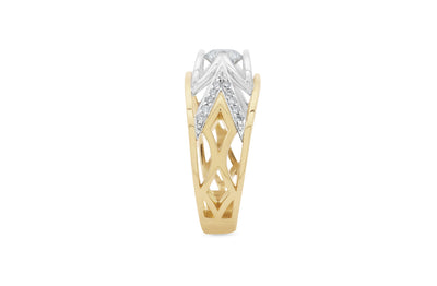 Leela: Brilliant Cut Diamond Solitaire Ring