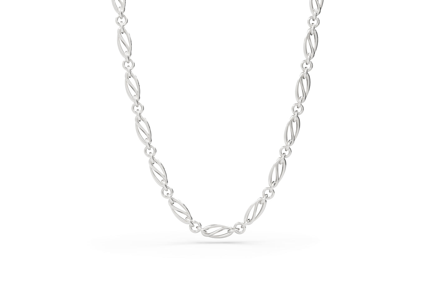 Legato Sterling Silver Necklace Chain by The Village Goldsmith