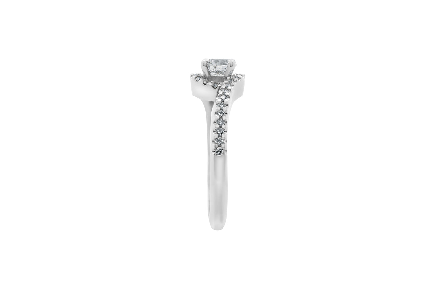 Nest: Brilliant Cut Diamond Halo Ring