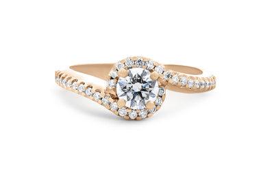 Nest: Brilliant Cut Diamond Halo Ring