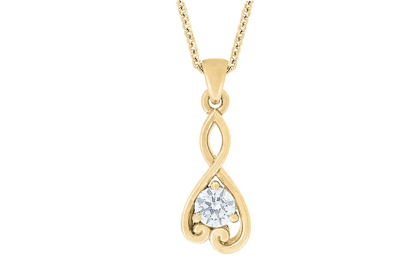 Pania: Brilliant Cut Brilliant Cut Diamond Pendant