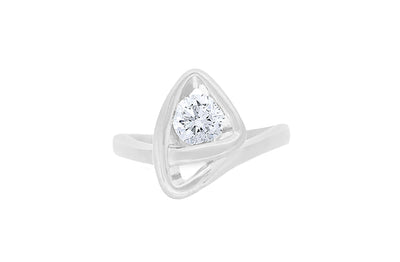 Peak: Brilliant Cut Diamond Ring
