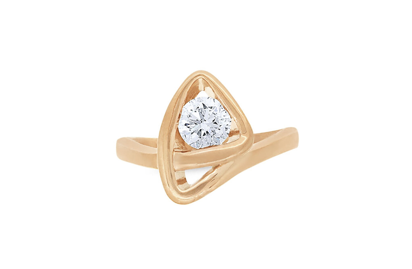 Peak: Brilliant Cut Diamond Ring