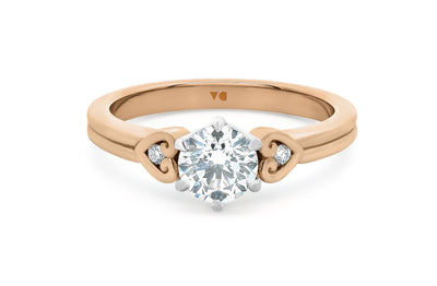 Raumati: Brilliant Cut Diamond Solitaire Ring