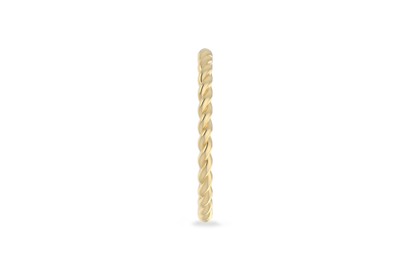 Classic Rope Twist Ring in 18ct yellow gold
