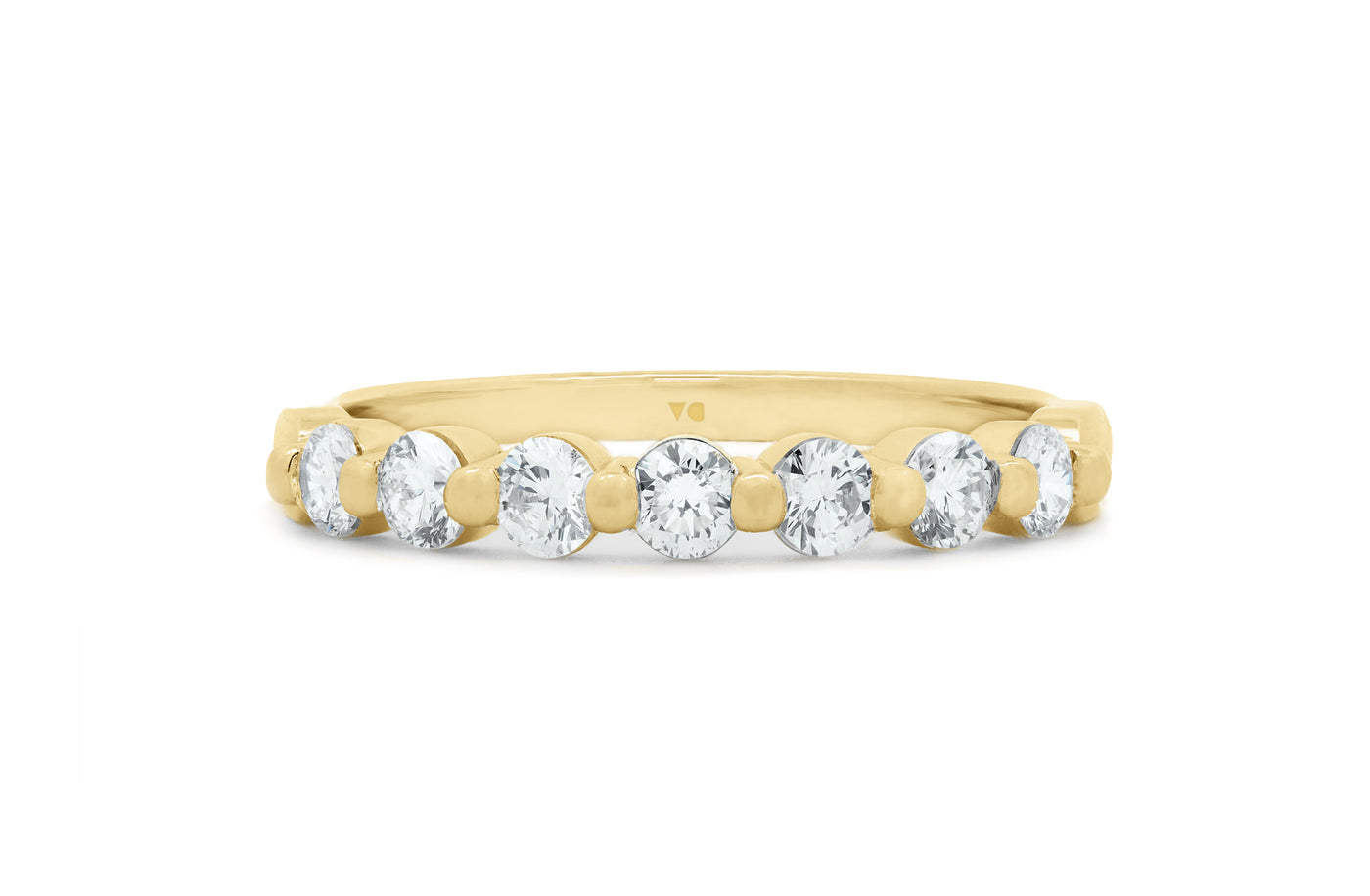 Brilliant Diamond Shared Claw Set Ring