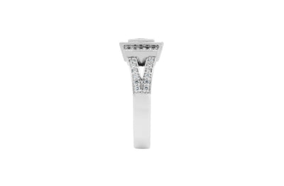 Terrace: Brilliant Cut Diamond Halo Ring