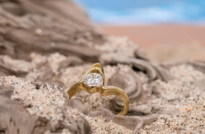 Cove: Brilliant Cut Diamond Ring