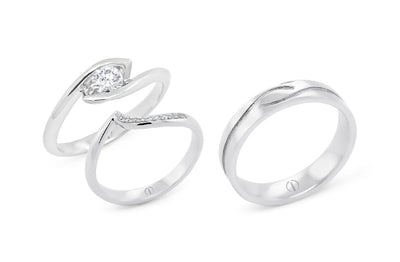Croft Delicate: Brilliant Cut Diamond Solitaire Ring