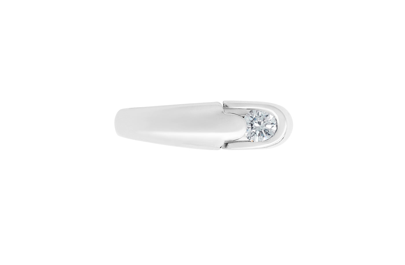 Jigsawd: Brilliant Cut Diamond Solitaire Ring