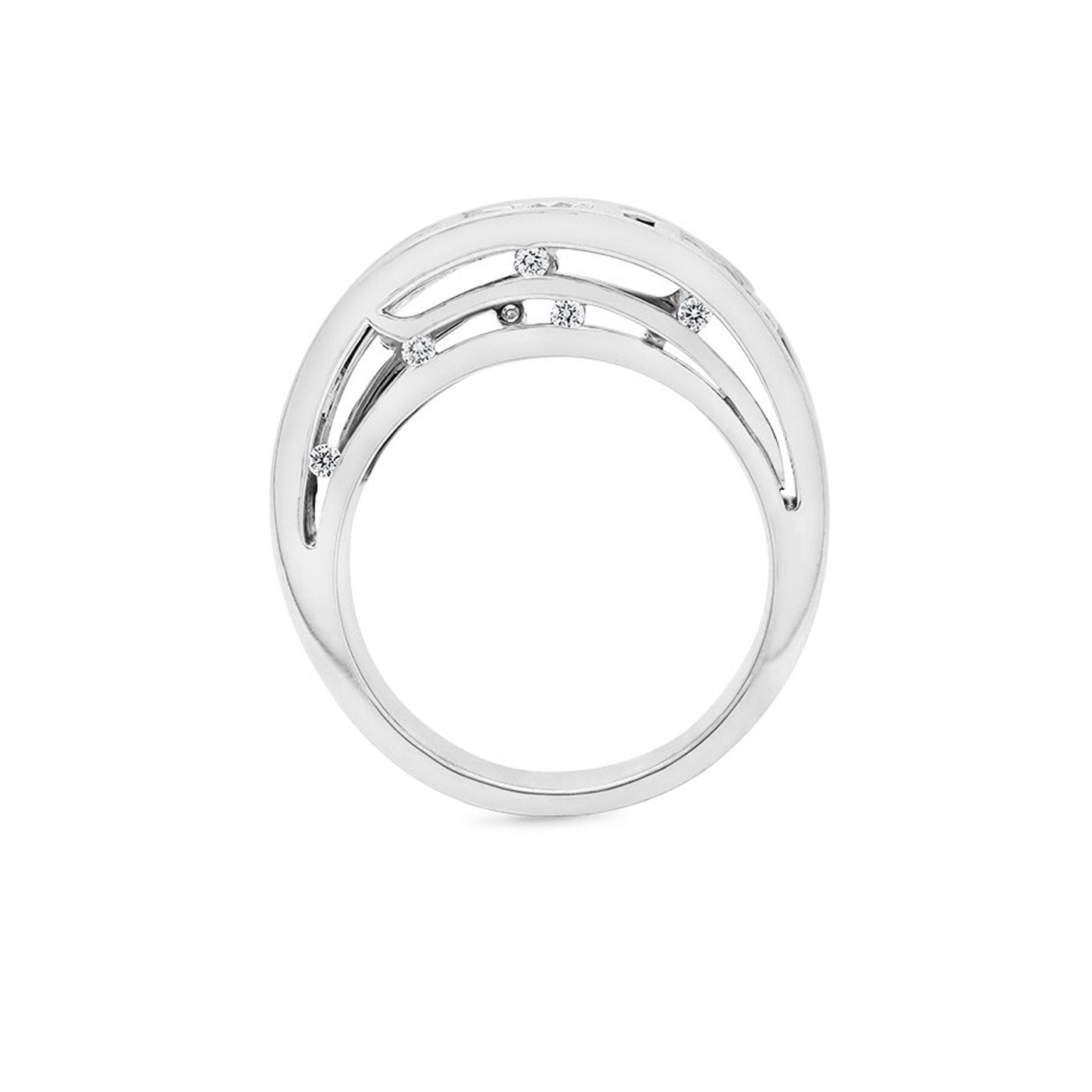 Kotare: Diamond Ring in White Gold | 0.91ctw