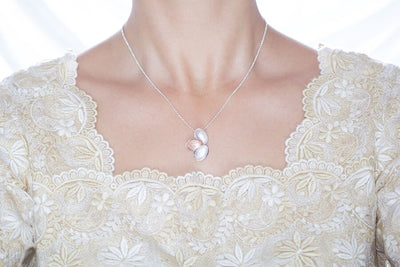 Kronblad Pendant in Sterling Silver
