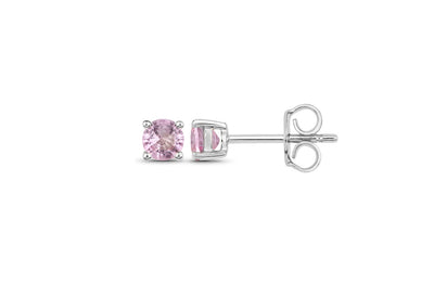 Pink Sapphire Stud Earrings in Gold | 0.55ctw