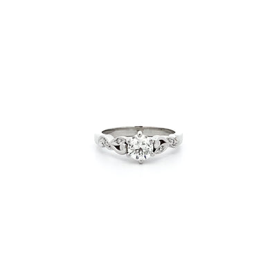 Lullaby: Brilliant Cut Diamond Solitaire Ring