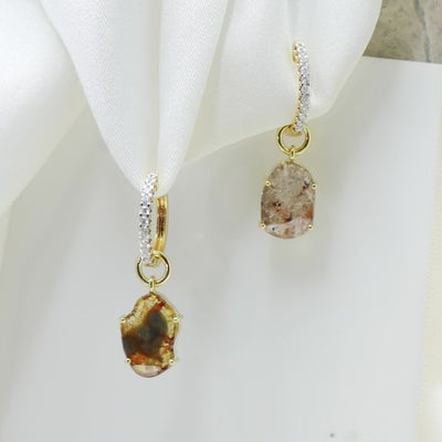 Diamond Slab Earring Enhancers