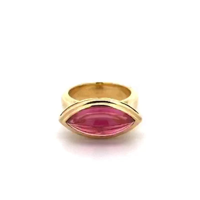 Rotating video of Rubellite Tourmaline Ring