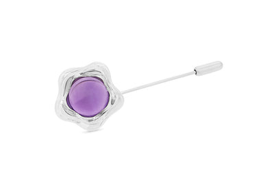 Suffrage 125 Amethyst Pin