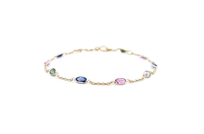 Bloom: Sapphire Bracelet in Gold | 2.30ctw