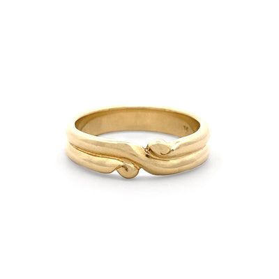 Kotahi Duo: Ring in Yellow Gold