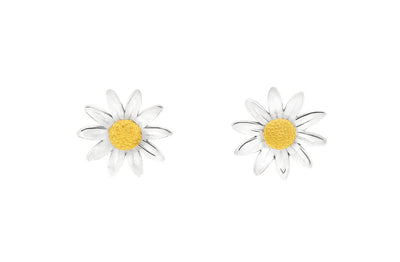 Large Daisy Stud Earrings