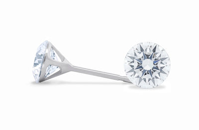 The Floeting® Diamond Stud Earrings | 2.03ctw G VVS1-VS1