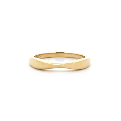 Cinched Ring in 18ct Yellow Gold