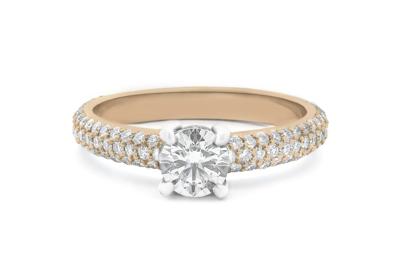 Avenir: Brilliant Cut Diamond Solitaire Ring