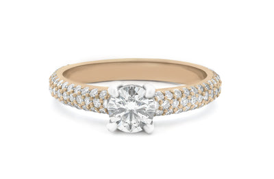 Avenir: Brilliant Cut Diamond Solitaire Ring