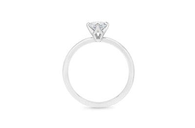 Compass: Brilliant Cut Diamond Solitaire Ring