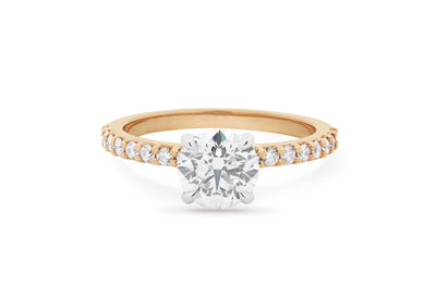 Honour: Brilliant Cut Diamond Solitaire Ring
