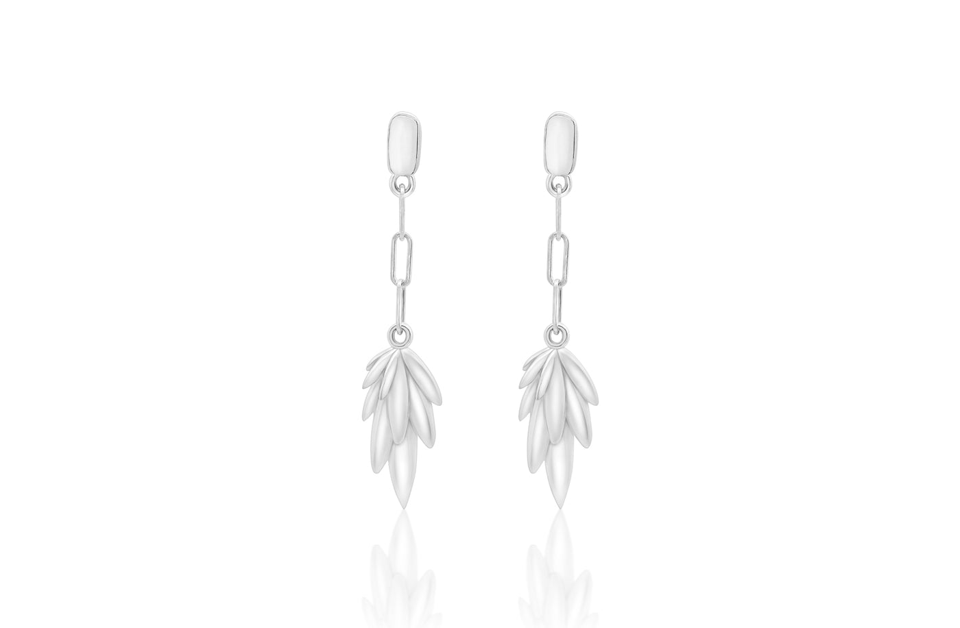 Kākāpō Drop Stud Earrings