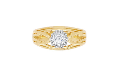Lauren: Brilliant Cut Diamond Solitaire Ring