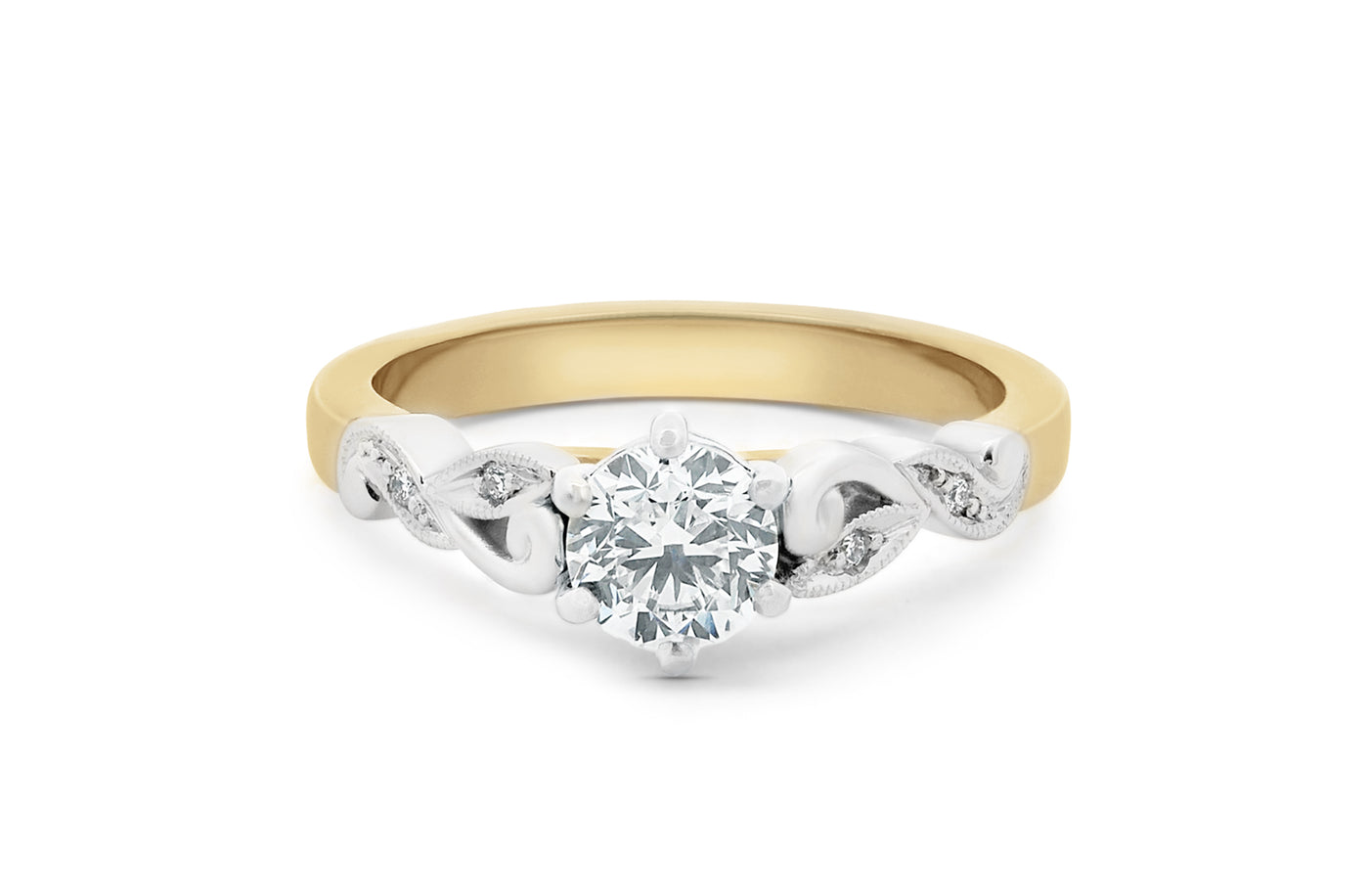 Lullaby: Brilliant Cut Diamond Solitaire Ring