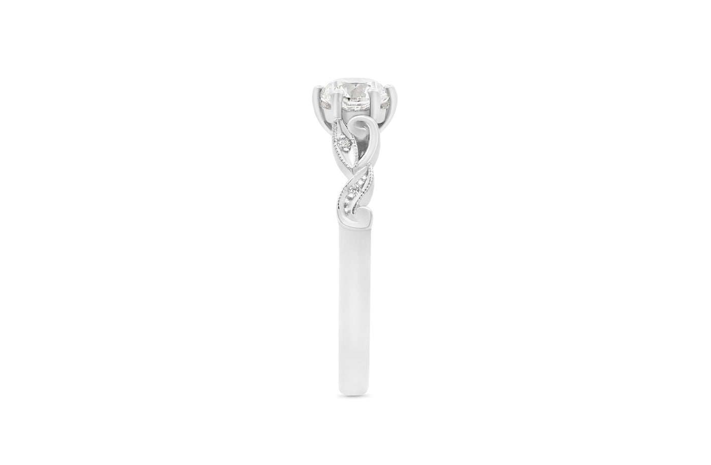 Lullaby: Brilliant Cut Diamond Solitaire Ring