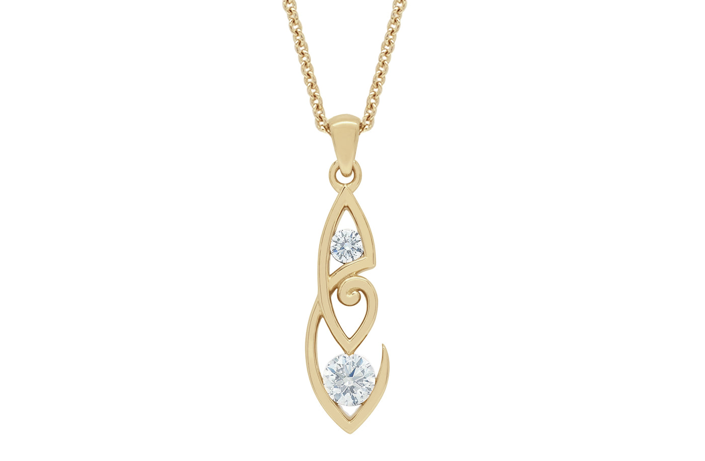 Pohau: Brilliant Cut Diamond Pendant